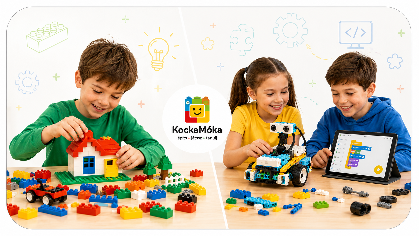 Mi a különbség a LEGO® és a LEGO® Education között?